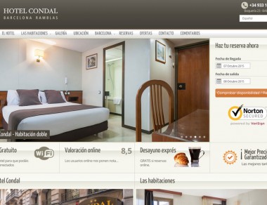 Hotel Condal Homepage